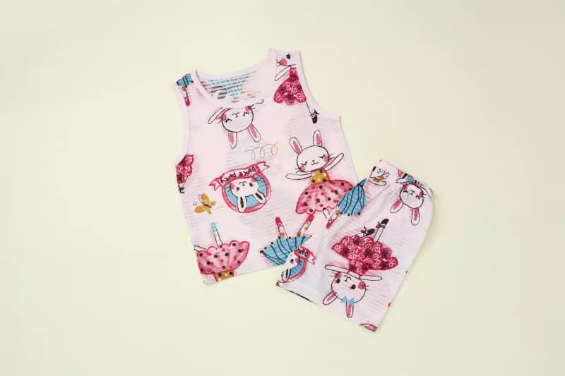 Mellis - Korean Children Fashion - #childrensboutique - Banny Dance Sleeveless Set