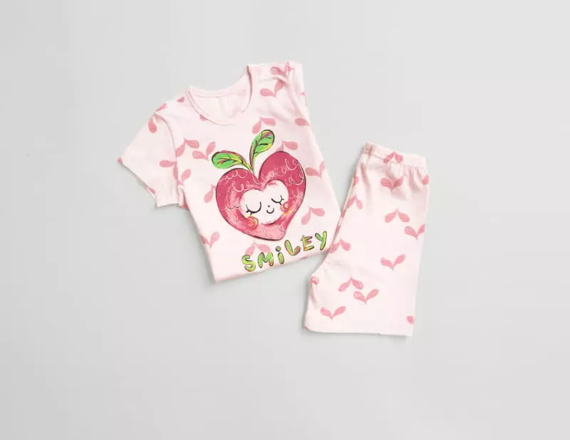 Mellis - Korean Children Fashion - #designkidswear - Smile Heart Sluv Cotton Modal - 2