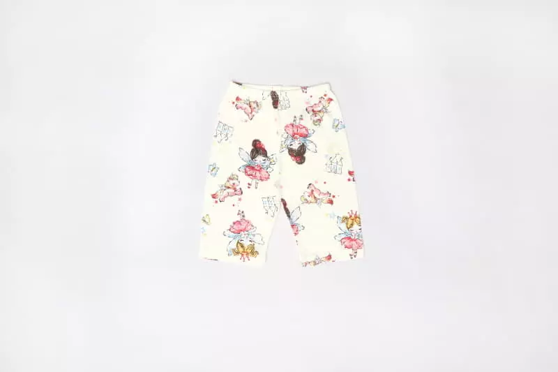Mellis - Korean Children Fashion - #kidsshorts - Mini Fairy Capri Jacquard - 2