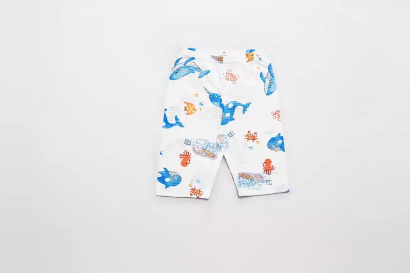 Mellis - Korean Children Fashion - #prettylittlegirls - Badanala Capri Jacquard - 2