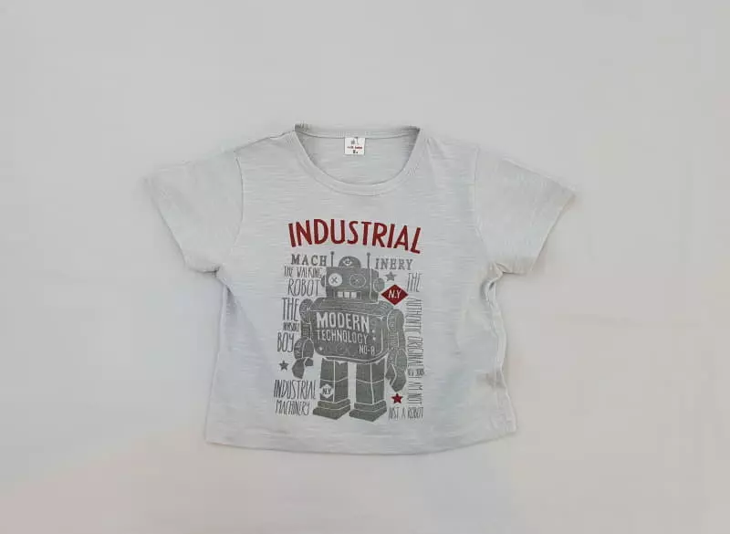 Milk Bebe - Korean Children Fashion - #Kfashion4kids - Morden Robbot Tee - 2