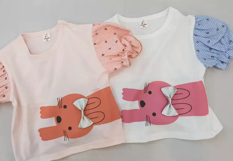Milk Bebe - Korean Children Fashion - #childrensboutique - Rabbit Tee