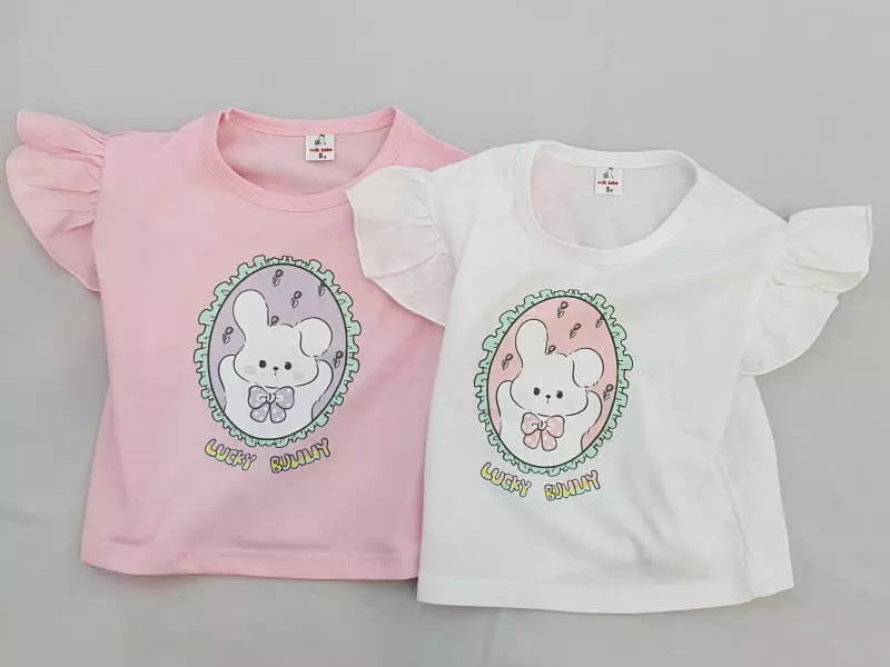 Milk Bebe - Korean Children Fashion - #discoveringself - Lucky Barbie Tee