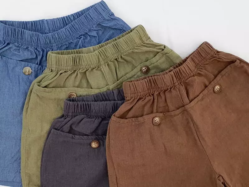 Milk Bebe - Korean Children Fashion - #discoveringself - Button Pants - 2