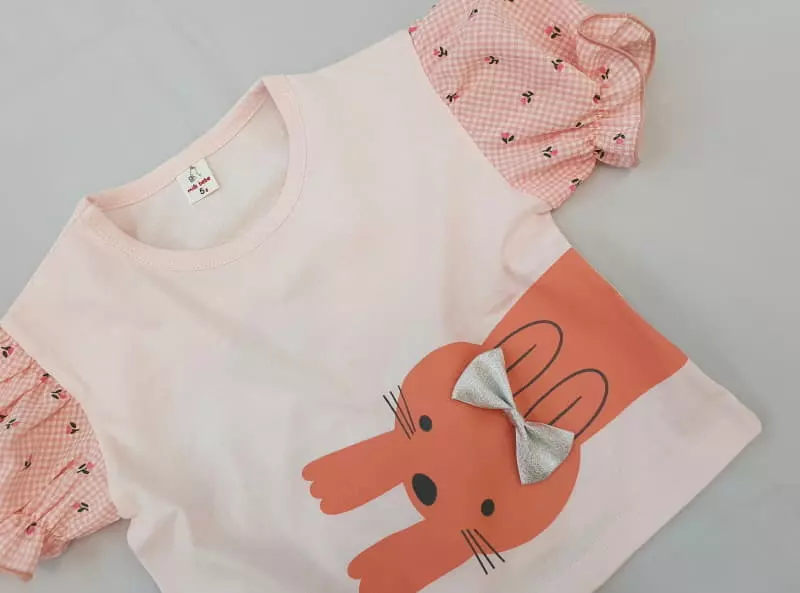 Milk Bebe - Korean Children Fashion - #kidsstore - Rabbit Tee - 6