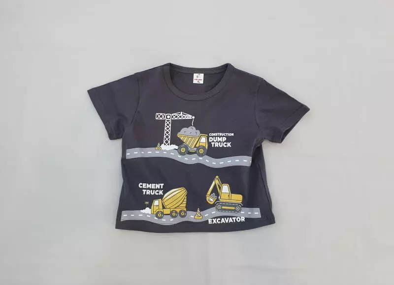 Milk Bebe - Korean Children Fashion - #kidsstore - Construction Site Tee - 3