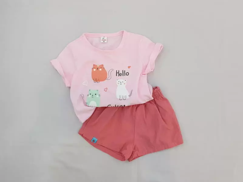 Milk Bebe - Korean Children Fashion - #magicofchildhood - Three Kitty Tee - 5