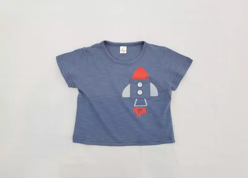 Milk Bebe - Korean Children Fashion - #magicofchildhood - Rocket Tee - 4