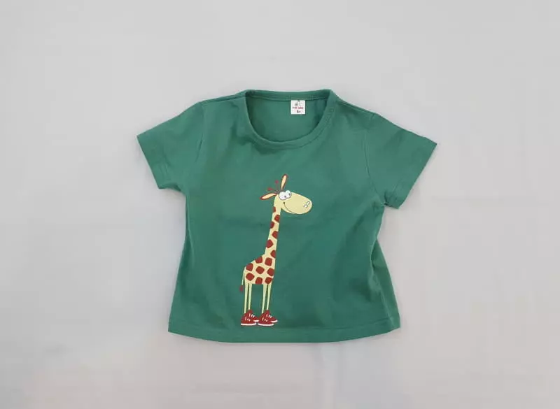 Milk Bebe - Korean Children Fashion - #prettylittlegirls - Giraffe Tee - 2