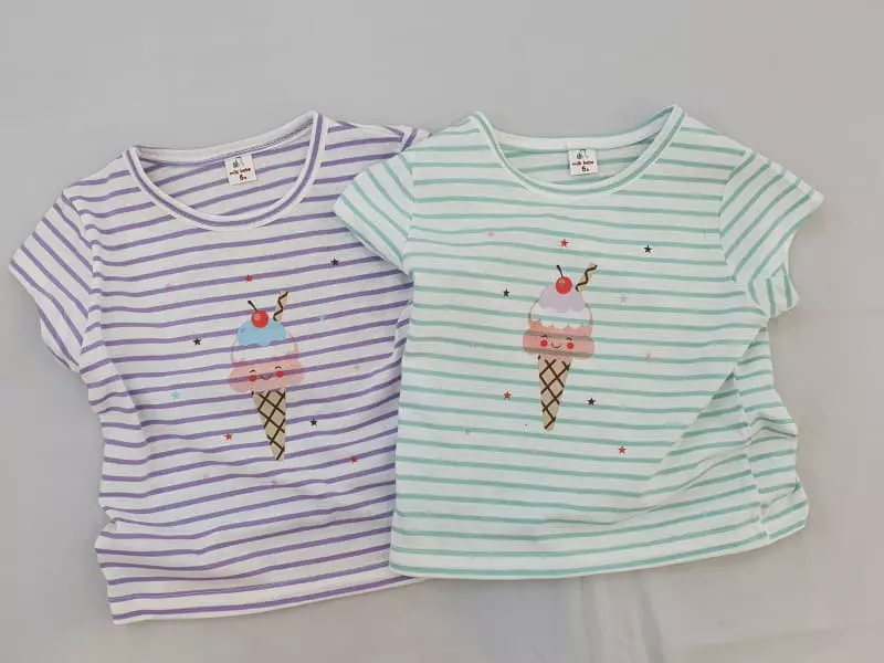 Milk Bebe - Korean Children Fashion - #todddlerfashion - Corn Tee