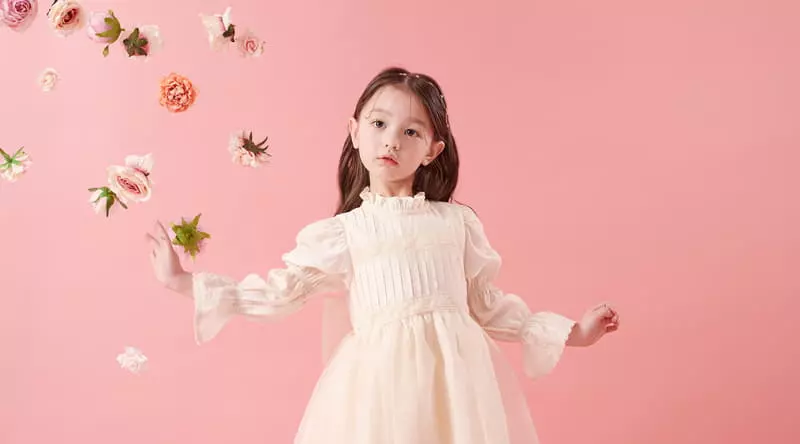 Minipalette - Korean Children Fashion - #designkidswear - BETH Lace One-piece