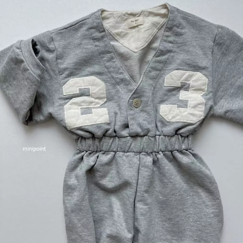 Minipoint - Korean Children Fashion - #childofig - Mix Overalls - 2