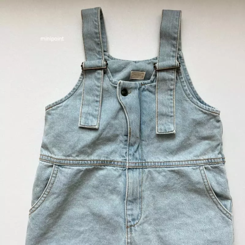 Minipoint - Korean Children Fashion - #fashionkids - Zipper Dungarees Overalls - 3