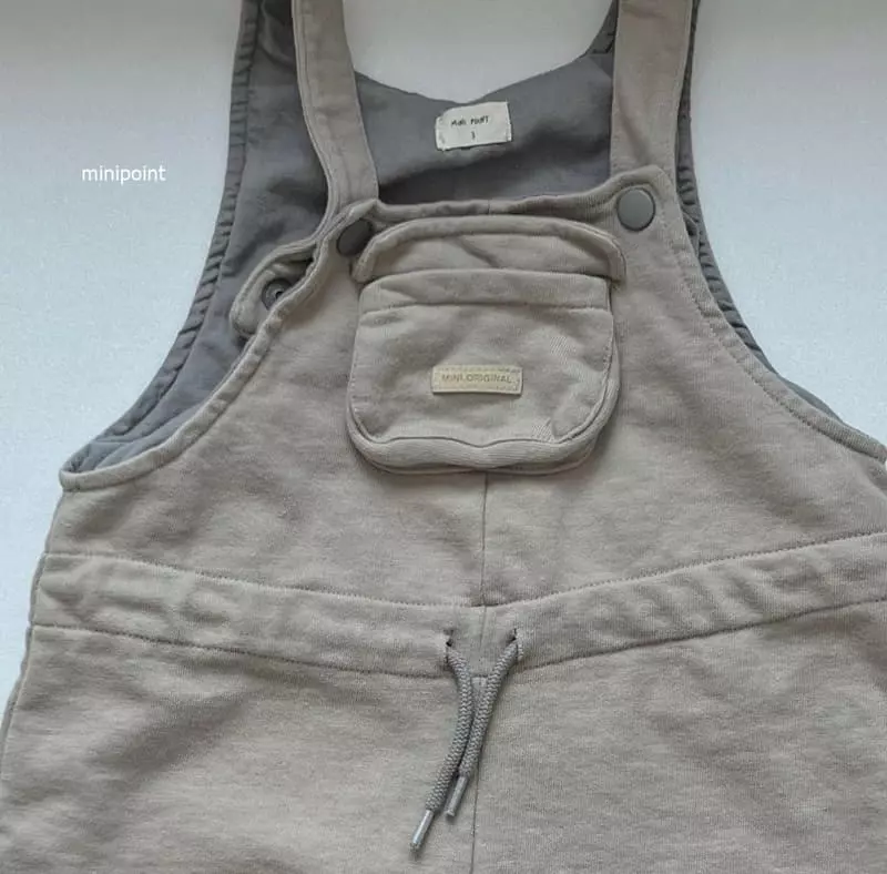 Minipoint - Korean Children Fashion - #kidsshorts - Hooda Overalls - 3