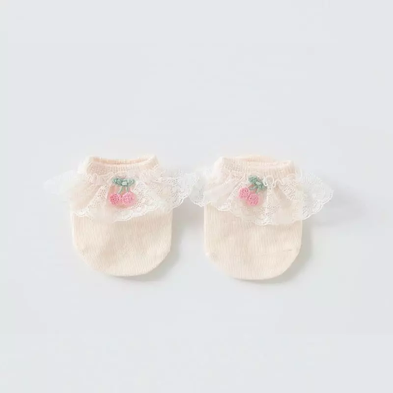 Miso - Korean Baby Fashion - #babylifestyle - Very Lace Socks - 2