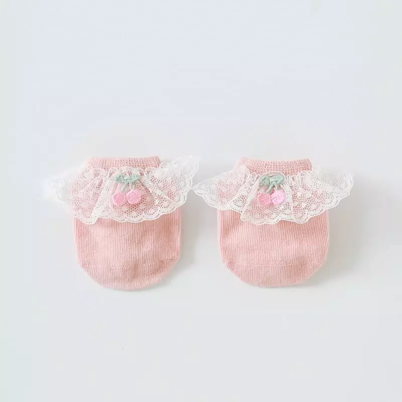 Miso - Korean Baby Fashion - #babyoninstagram - Very Lace Socks - 3