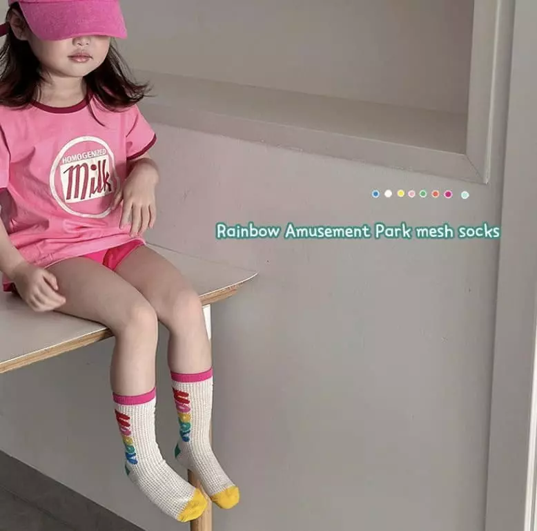Miso - Korean Children Fashion - #Kfashion4kids - Happy Socks Set - 11