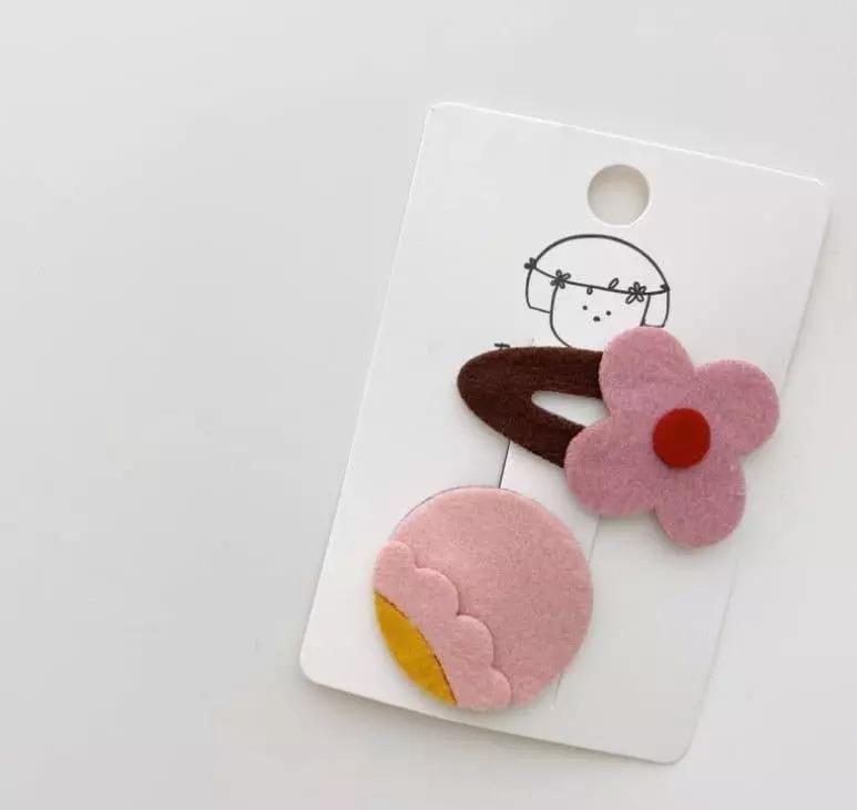 Miso - Korean Children Fashion - #Kfashion4kids - Flower Ribbon Hairpin - 7