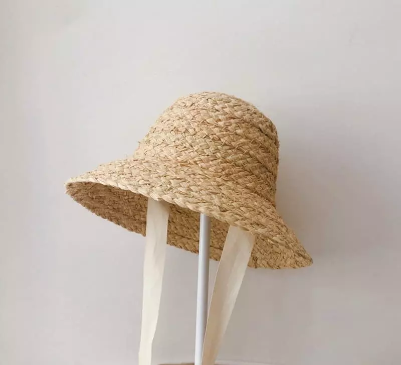 Miso - Korean Children Fashion - #kidzfashiontrend - Room Straw Hat - 4