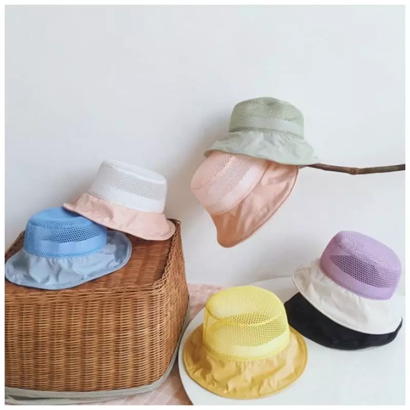 Miso - Korean Children Fashion - #Kfashion4kids - Mesh Bucket Hat - 10
