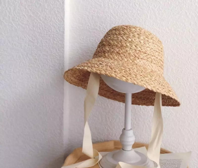 Miso - Korean Children Fashion - #childofig - Room Straw Hat - 10