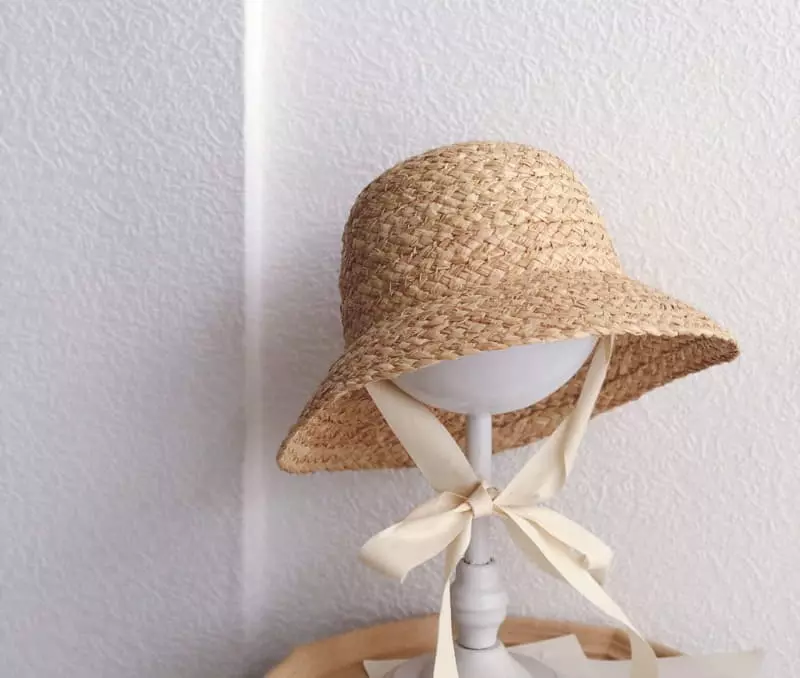 Miso - Korean Children Fashion - #childofig - Room Straw Hat - 9