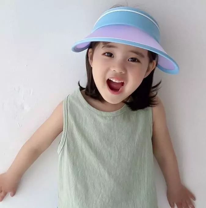 Miso - Korean Children Fashion - #childofig - Sun Block Sun Cap - 4