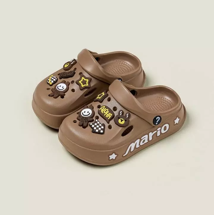 Miso - Korean Children Fashion - #discoveringself - Choco Crocs Sandals - 3