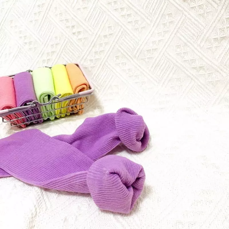 Miso - Korean Children Fashion - #discoveringself - Neon Socks - 9