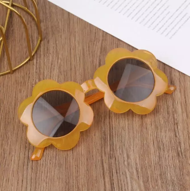 Miso - Korean Children Fashion - #kidsshorts - Flower Sunglasses - 4