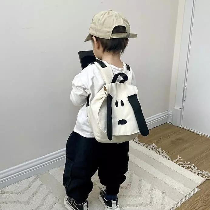 Miso - Korean Children Fashion - #kidzfashiontrend - White Dog Bag - 8