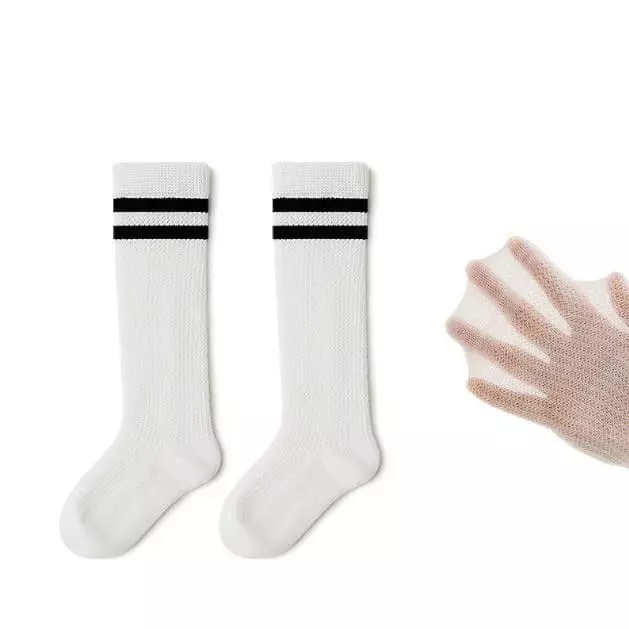 Miso - Korean Children Fashion - #kidzfashiontrend - Summer Knee Socks - 7