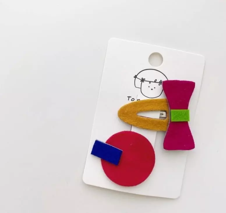 Miso - Korean Children Fashion - #littlefashionista - Flower Ribbon Hairpin - 8
