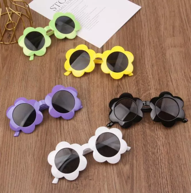 Miso - Korean Children Fashion - #littlefashionista - Flower Sunglasses - 7