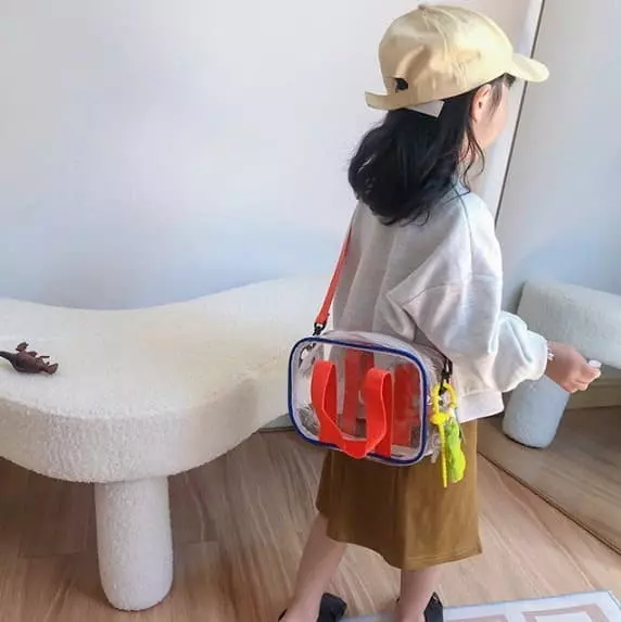 Miso - Korean Children Fashion - #magicofchildhood - White Cross Bag