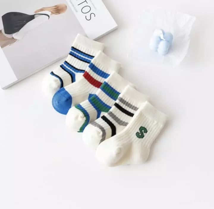 Miso - Korean Children Fashion - #magicofchildhood - Robinhot Socks Set - 4