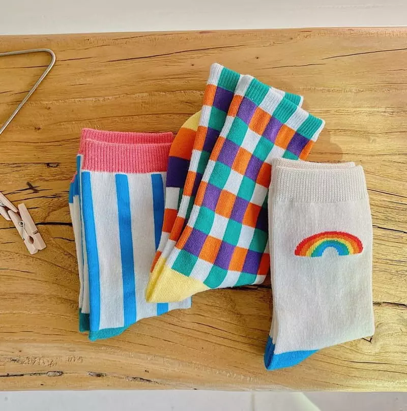 Miso - Korean Children Fashion - #stylishchildhood - Colorful Socks