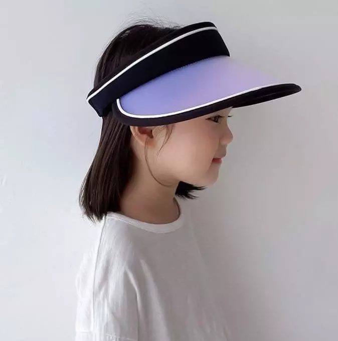 Miso - Korean Children Fashion - #stylishchildhood - Sun Block Sun Cap - 2