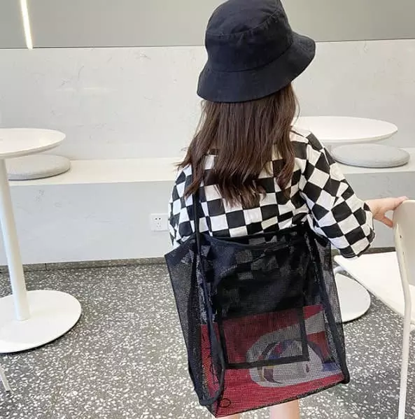 Miso - Korean Children Fashion - #todddlerfashion - Mesh Bag - 8