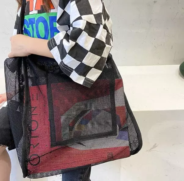 Miso - Korean Children Fashion - #toddlerclothing - Mesh Bag - 9