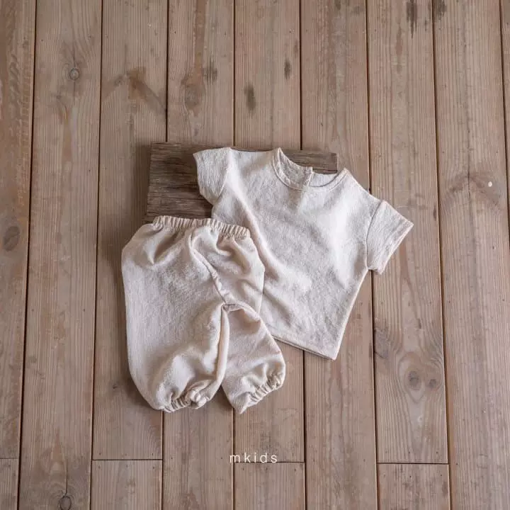 Mkids - Korean Baby Fashion - #babyboutique - Summer Top Bottom Set - 5
