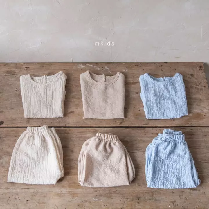 Mkids - Korean Baby Fashion - #babyboutiqueclothing - Summer Top Bottom Set - 7