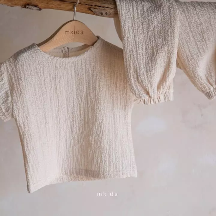 Mkids - Korean Baby Fashion - #babyclothing - Summer Top Bottom Set - 8