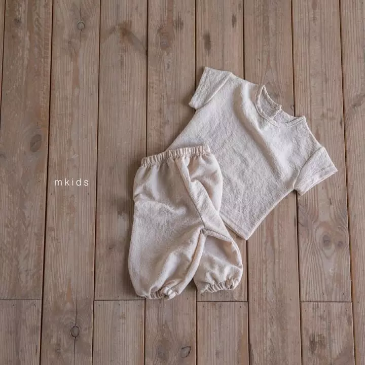 Mkids - Korean Baby Fashion - #babyfashion - Summer Top Bottom Set - 9