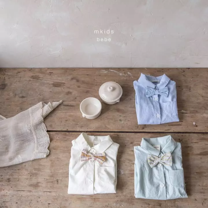 Mkids - Korean Baby Fashion - #babygirlfashion - Summer Best Tie Bodysuit Boy