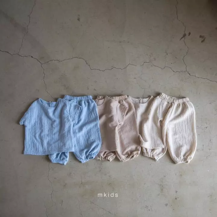 Mkids - Korean Baby Fashion - #babygirlfashion - Summer Top Bottom Set - 11