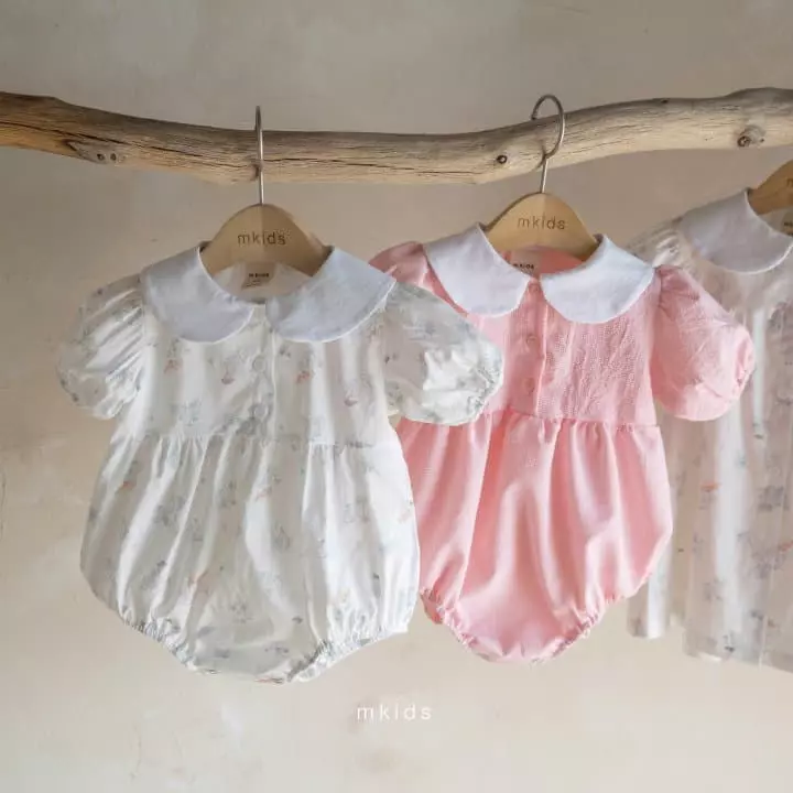 Mkids - Korean Baby Fashion - #babyoninstagram - Summer Rabbit Bodysuit - 6