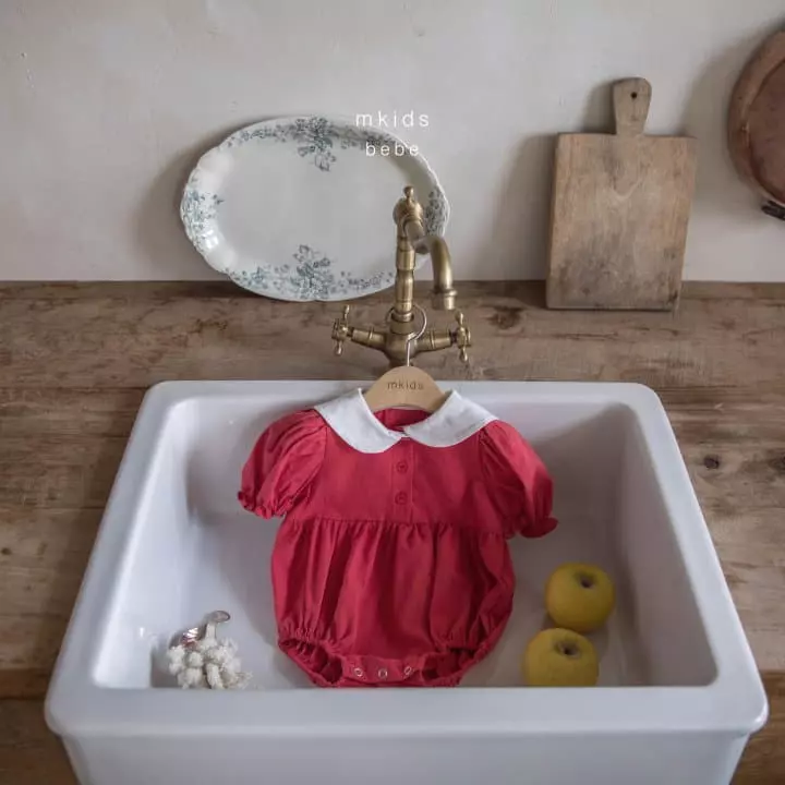 Mkids - Korean Baby Fashion - #babyootd - Cats Bodysuit