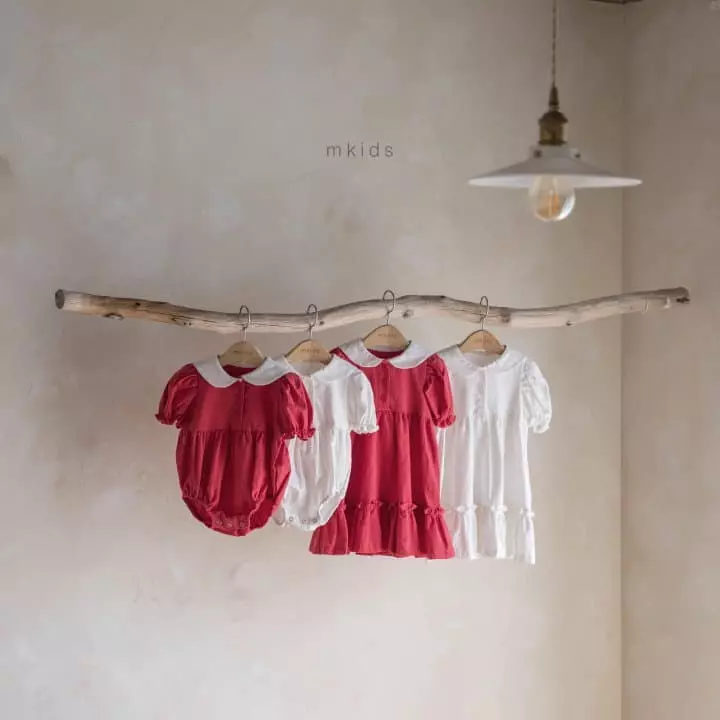 Mkids - Korean Baby Fashion - #babyoutfit - Cats Bodysuit - 4