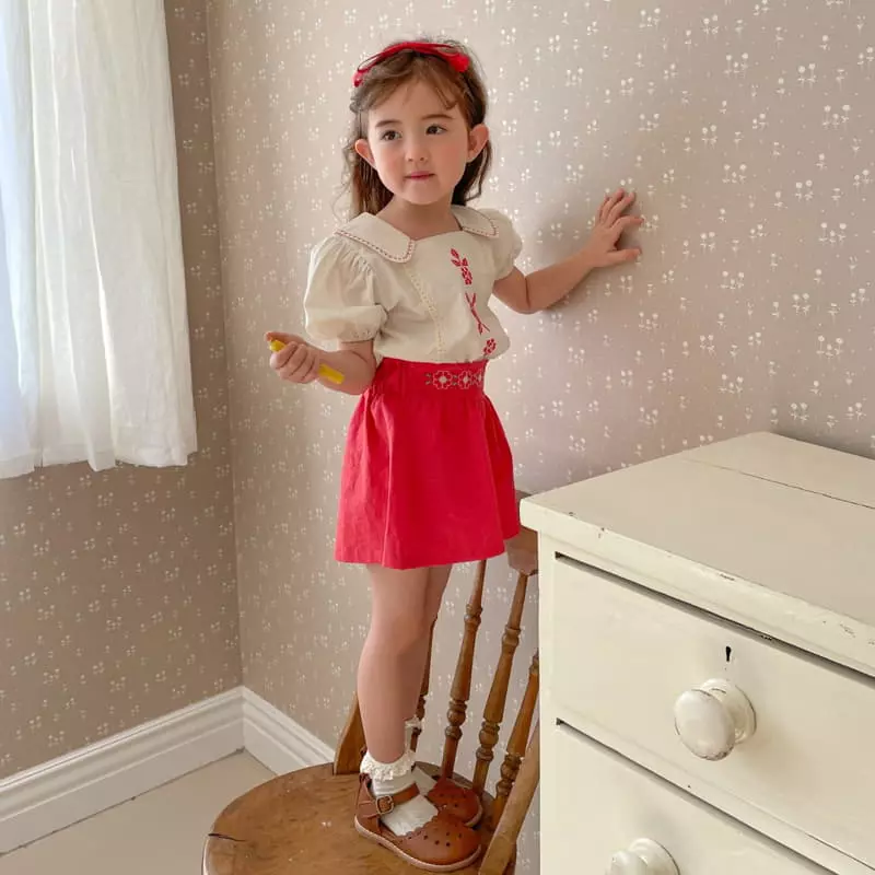 Momo Ann - Korean Children Fashion - #Kfashion4kids - Rosie Blouse - 3